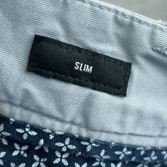 Bonobos Mens Slim Fit Gray Chinos 32/30 Cotton Spandex Blend 4564 - Picture 4 of 12